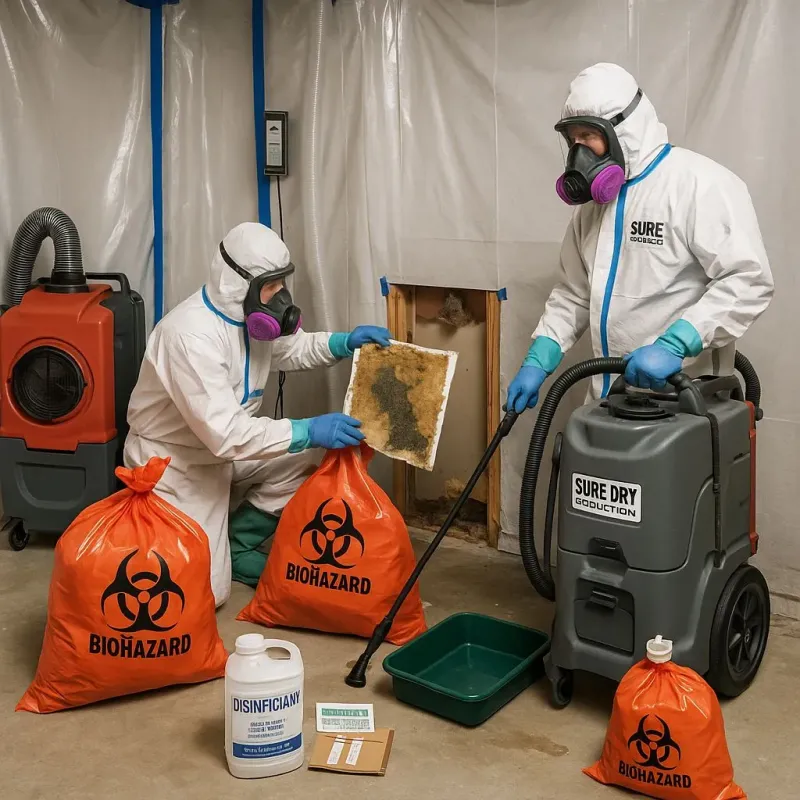 Contaminated Water Handling Protocols process in Wyoming, OH