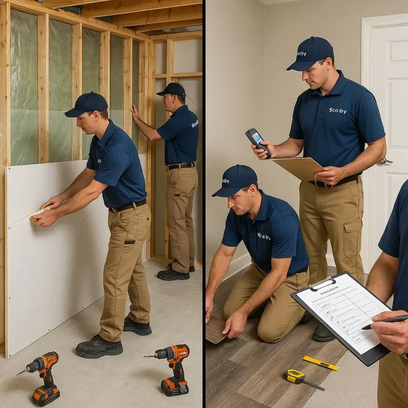 Repairs and Reconstruction process in Wyoming, OH